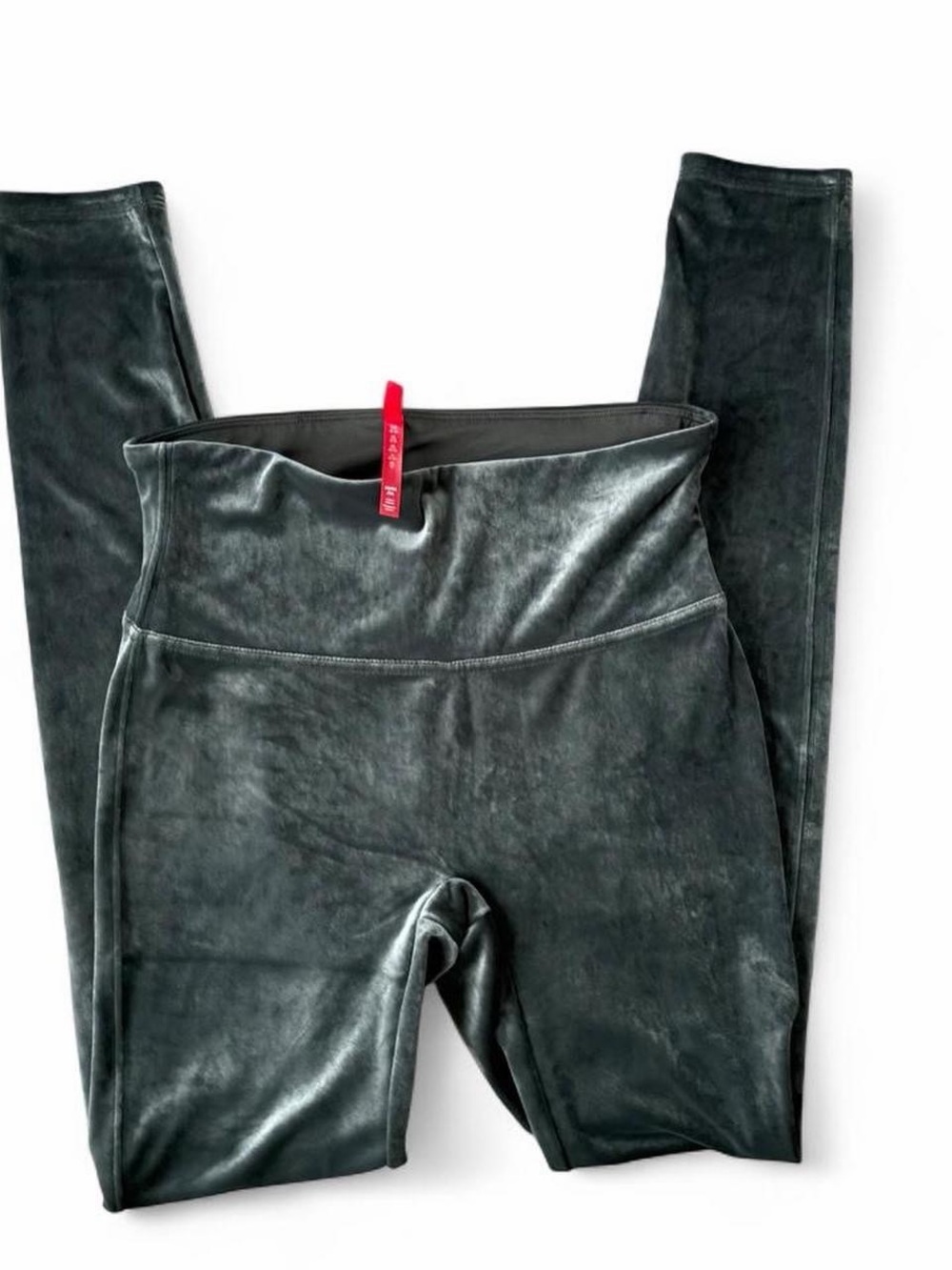 SPANX Ready-To-Wow! High Rise Velvet Leggings (Style 2070) Size Medium